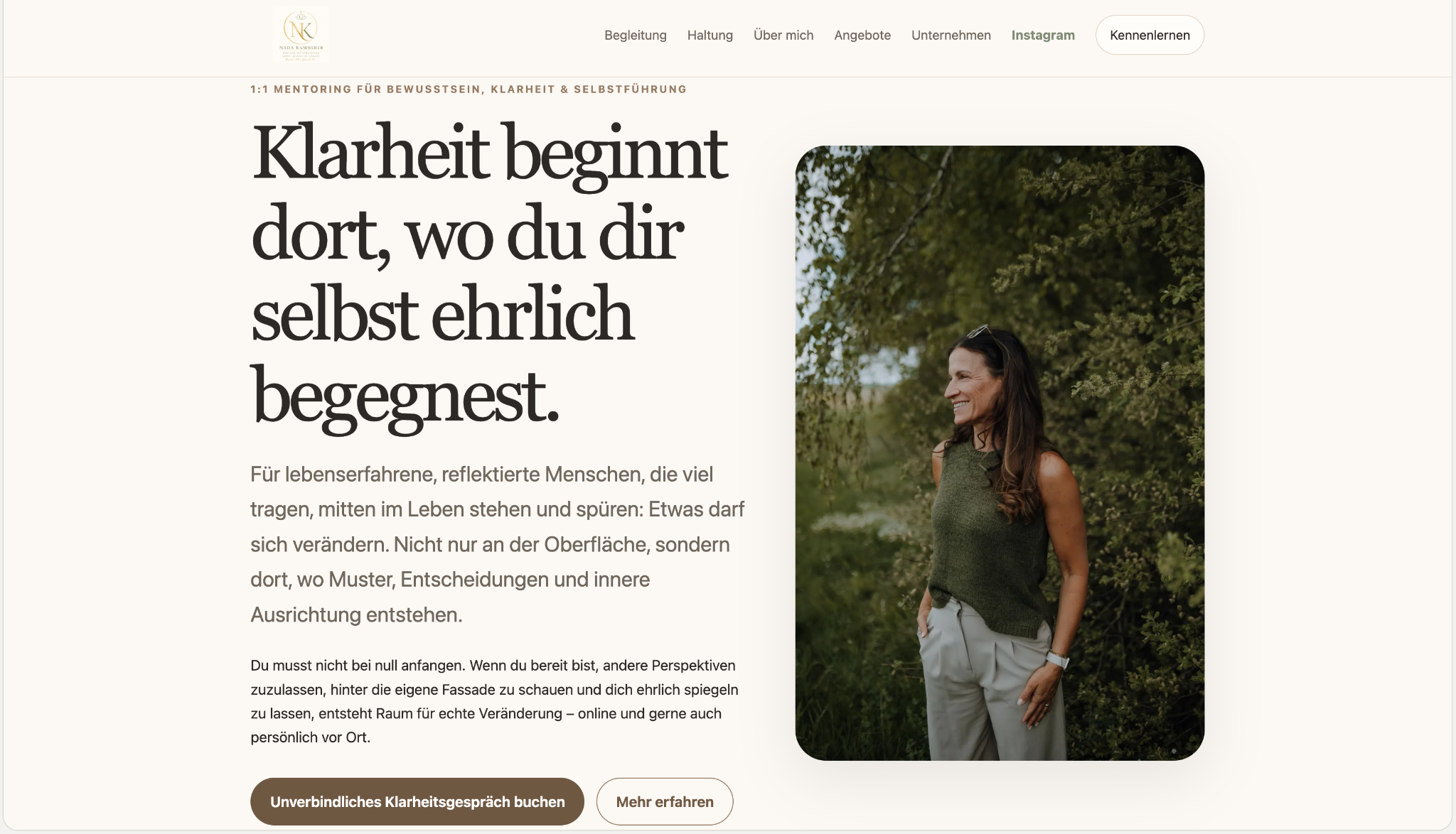 Vorschau der Webseite Nada Kammerer