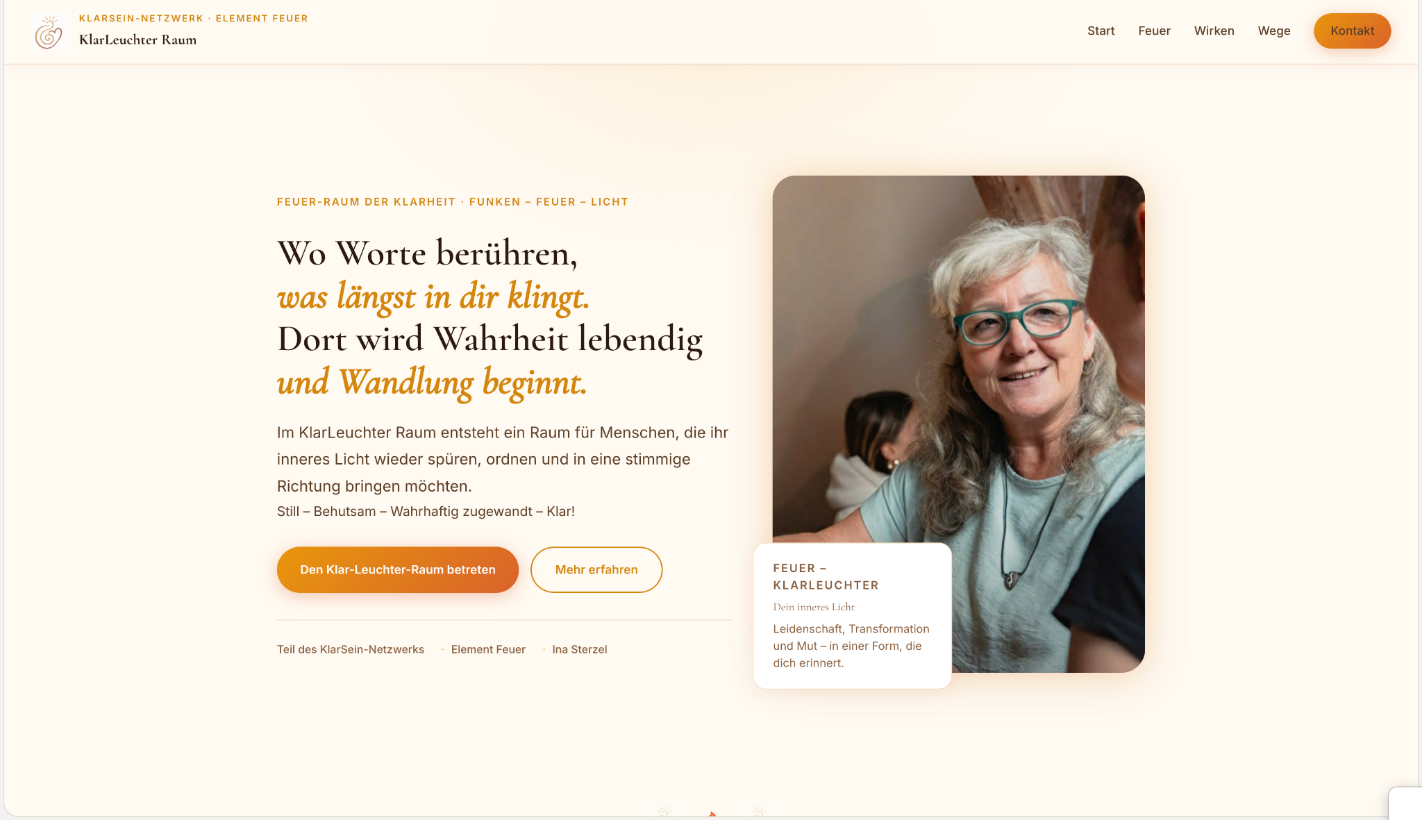 Vorschau der Webseite KlarLeuchter
